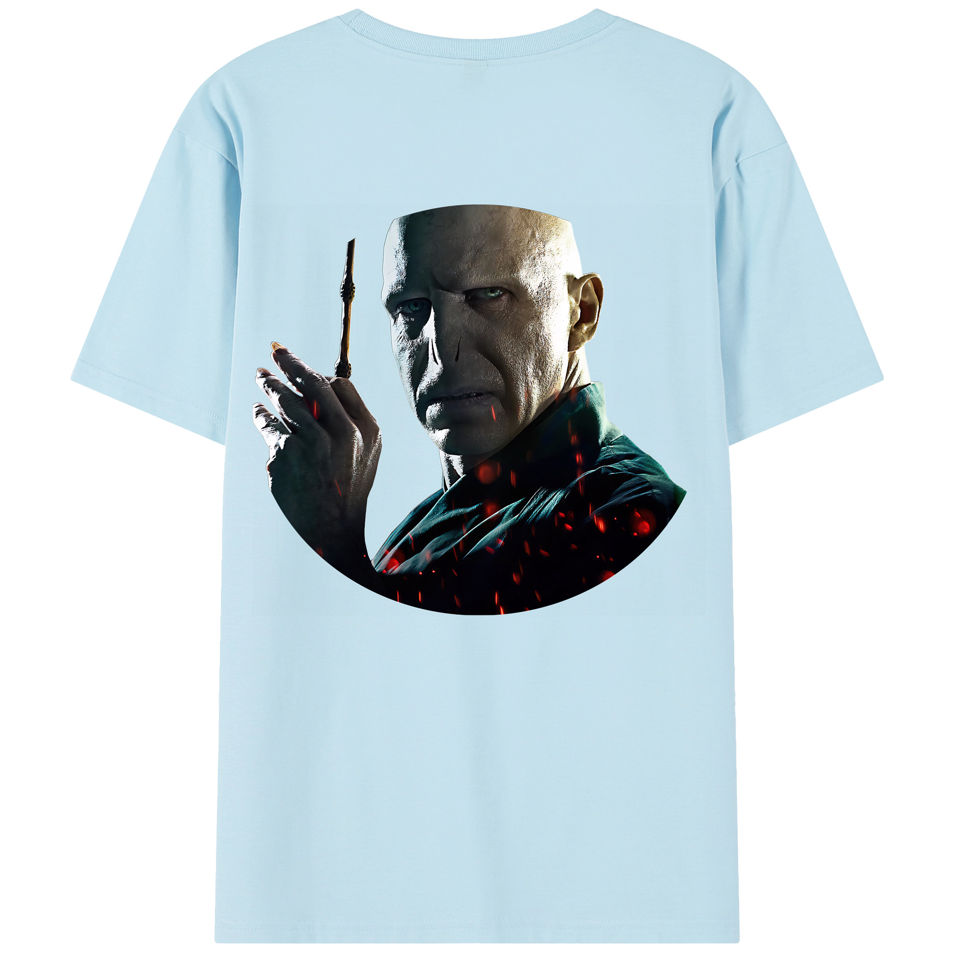 （画像用） Harry Potter ハリー・ポッターシリーズ 綿100％半袖Tシャツ（背面プリント）